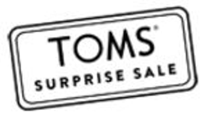 TOMS Surprise Sale Coupons & Promo Codes